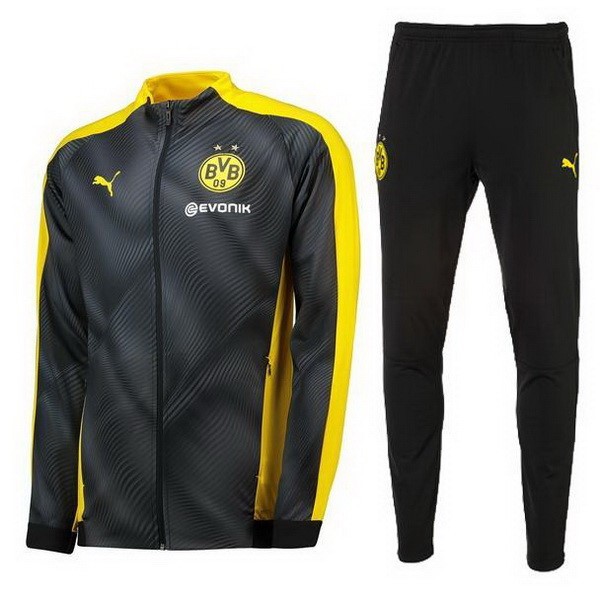 Trainingsanzug Borussia Dortmund 2019-20 Jaune Schwarz